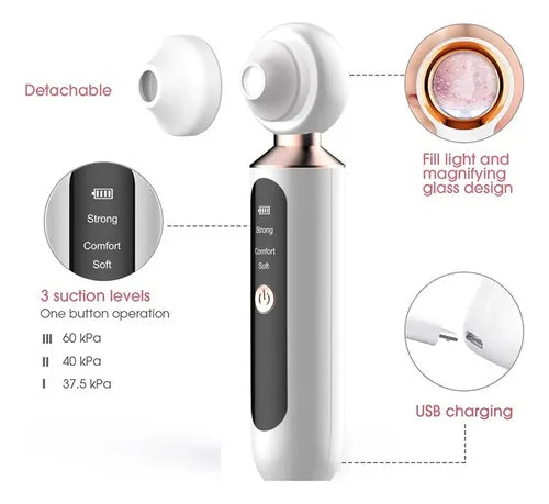 EXTRACTOR DE ESPINILLAS Y PUNTOS NEGROS + ENVIO GRATIS