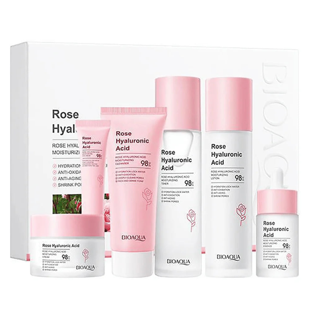 Kit de Rosas + Acido Hialuronico Bioaqua
